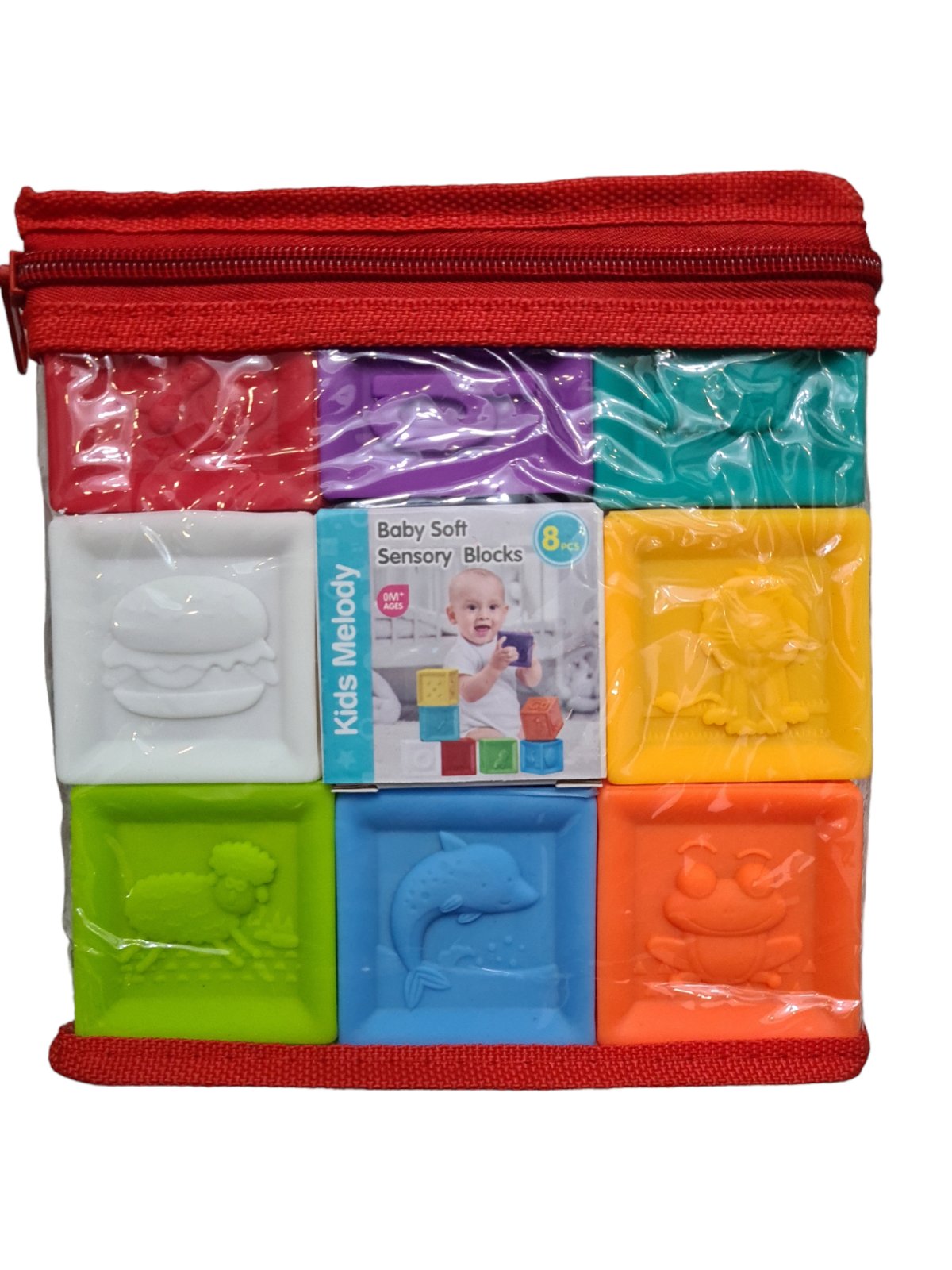 Set Cuburi Educative din Silicon 8 pcs – kinder.md