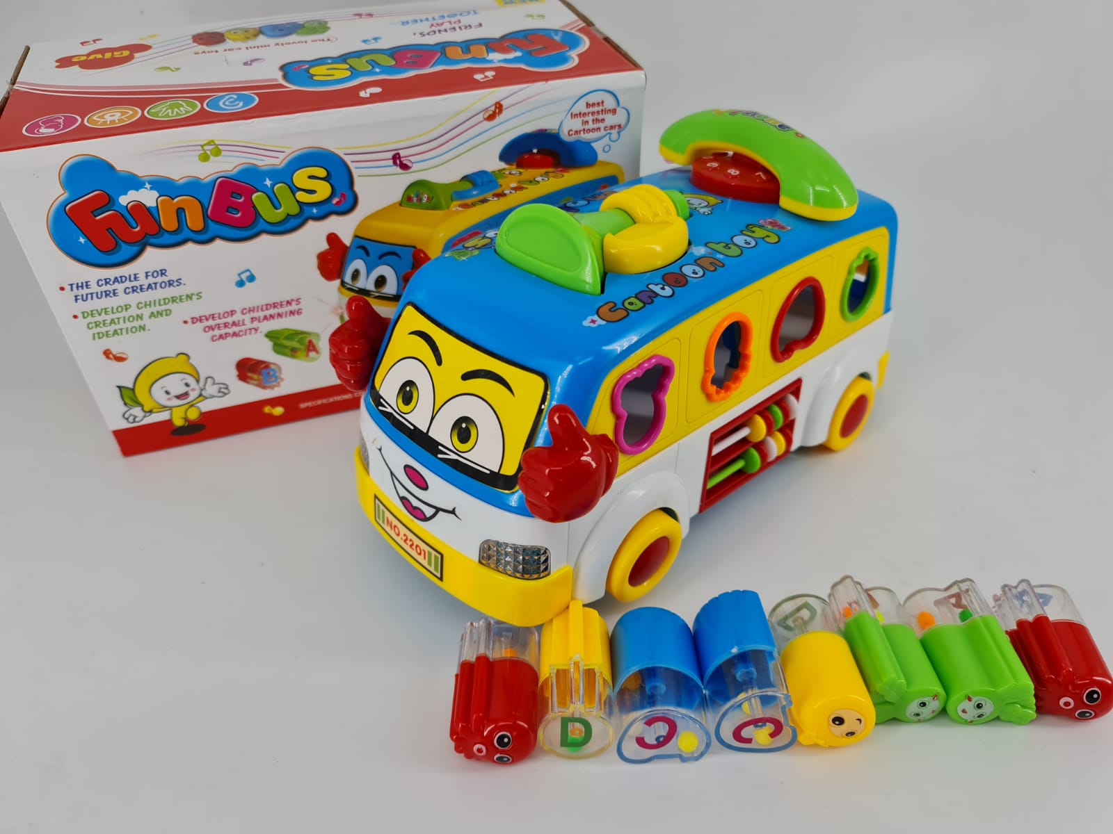 Autobuz cu Sunete și Lumini – Sorter