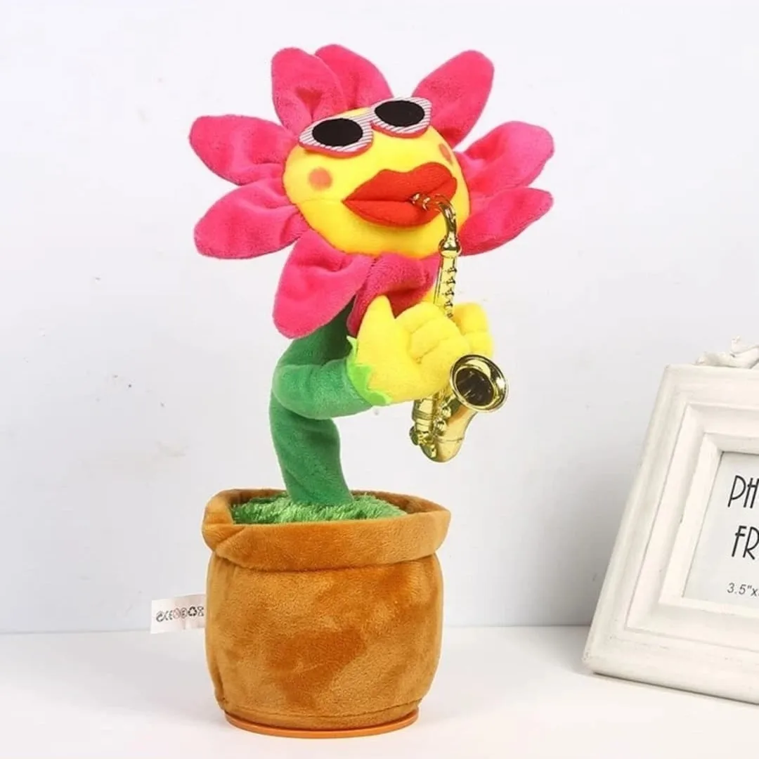 Jucărie interactivă Floarea ce cântă,dansează și repetă sunetele