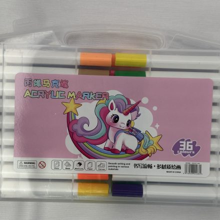 Set 36 de carioci profesionale Acrilice