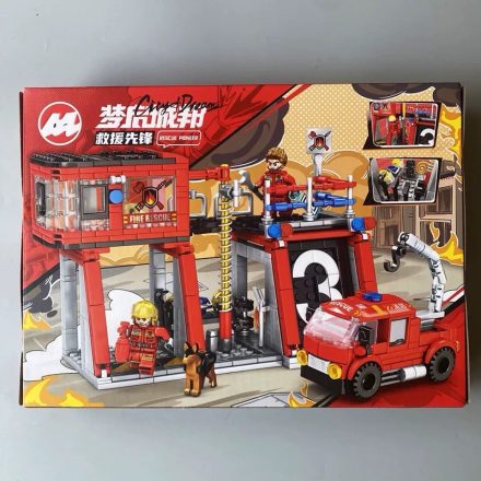 Constructor Lego Statie si camion de pompieri