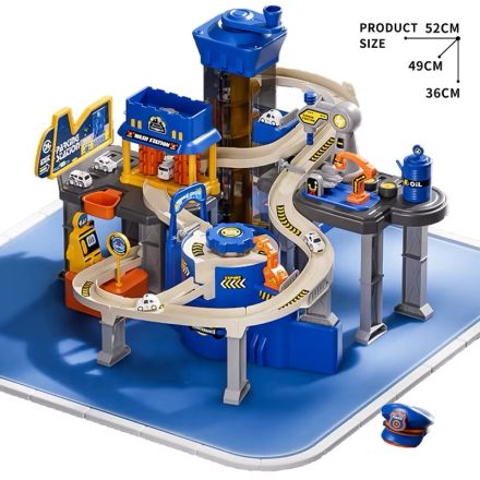 Traseu Circuit cu Parcare pentru copii,  cu lumini si sunete