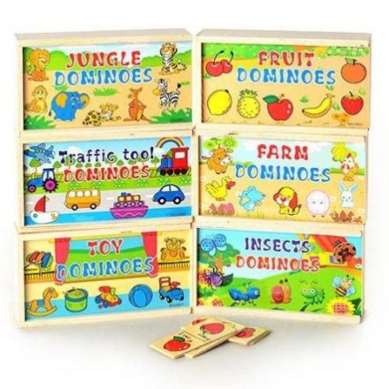 Joc Domino din lemn pentru copii Diverse