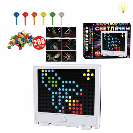 Mozaic din PLastic cu Lumini 208 Pcs