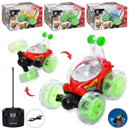 Masina cu Telecomanda ,Efecte Luminoase si Sunete, Invarte in Toate Directiile, Raza de Actiune 30m, 27MHz