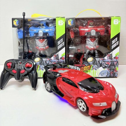 Masina Transformer Robot cu telecomanda