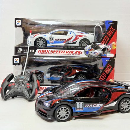 Masina cu telecomanda,lumini, pulverizare fum(aburi), incarcare USB, acumulator