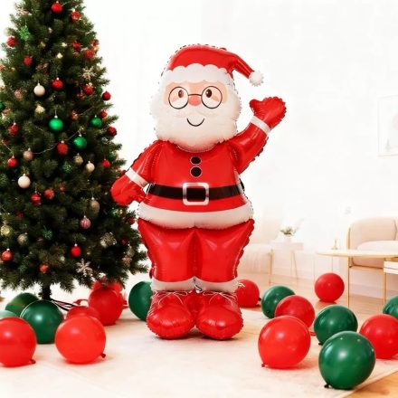 Balon Folie Gigant Mos Craciun pe Pernuta