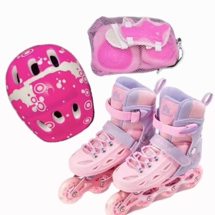 Set de Role cu Protectie si Casca in Gentuta