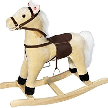 Calut balansoar cu manere, din plus, cu melodii si emitatie de vorbire