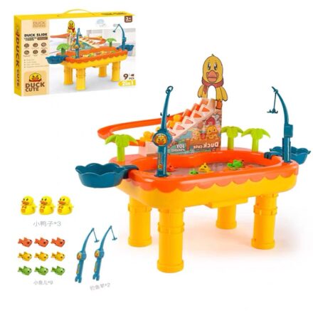 Jucarie de pescuit pentru copii, Plastic, 3ani+, Multicolor