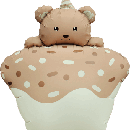 Balon folie ursuleț-tortă