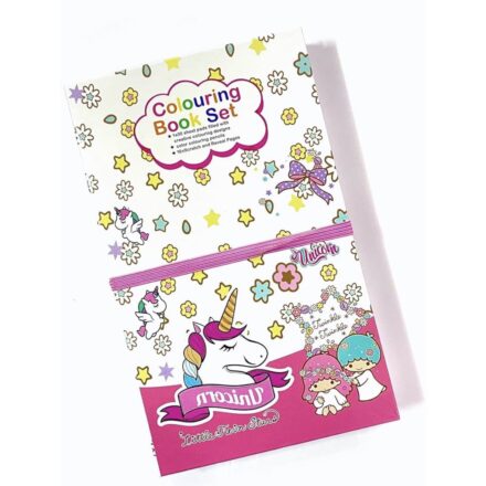 Set de carnet de desen cu accesorii, creioane !