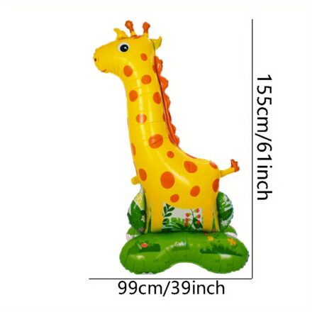Balon din Folie Gigant Girafa pe piciorus