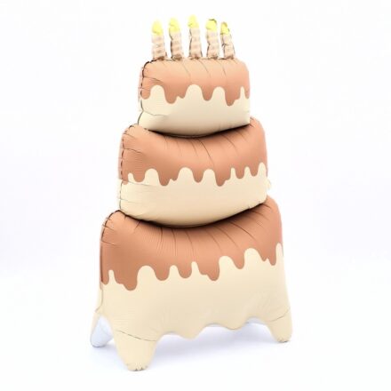 Balon din Folie Gigant Tort  pe piciorus